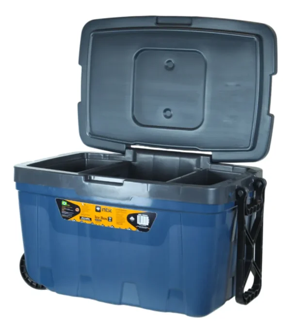 Caixa Termica Ice Box Cooler 54 litros C/Rodas Nautika