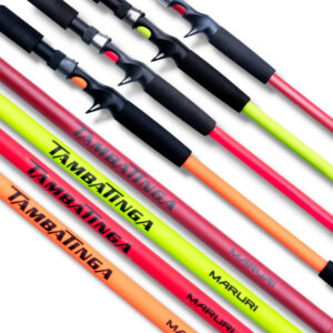 Vara Pesqueiro Tambatinga Maruri 2,10m interiça 30-60lb Verde ou Rosa