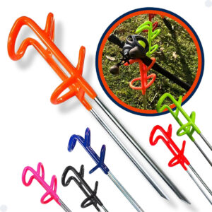 Suporte Para Vara Pesca Emborrachado Reforçado varias Cores