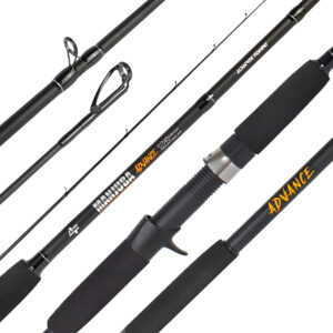 Vara Pesca Carretilha Albatroz Manjuba Advance 2,10m 50lb 2p Pesqueiro