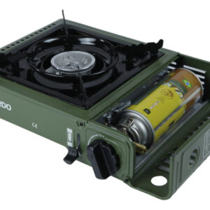 Fogareiro Portatil Guepardo Duppio Duo Camping + Maleta